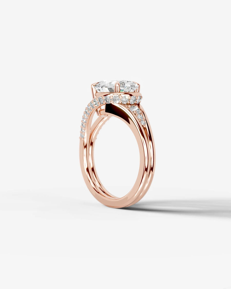 Sia Split 14k Rose Gold 004