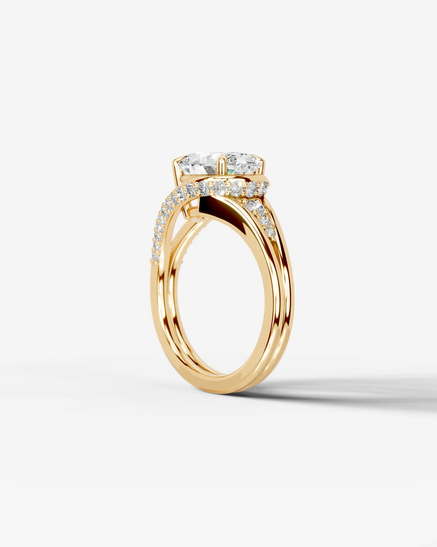 Sia Split 14k Yellow Gold 004