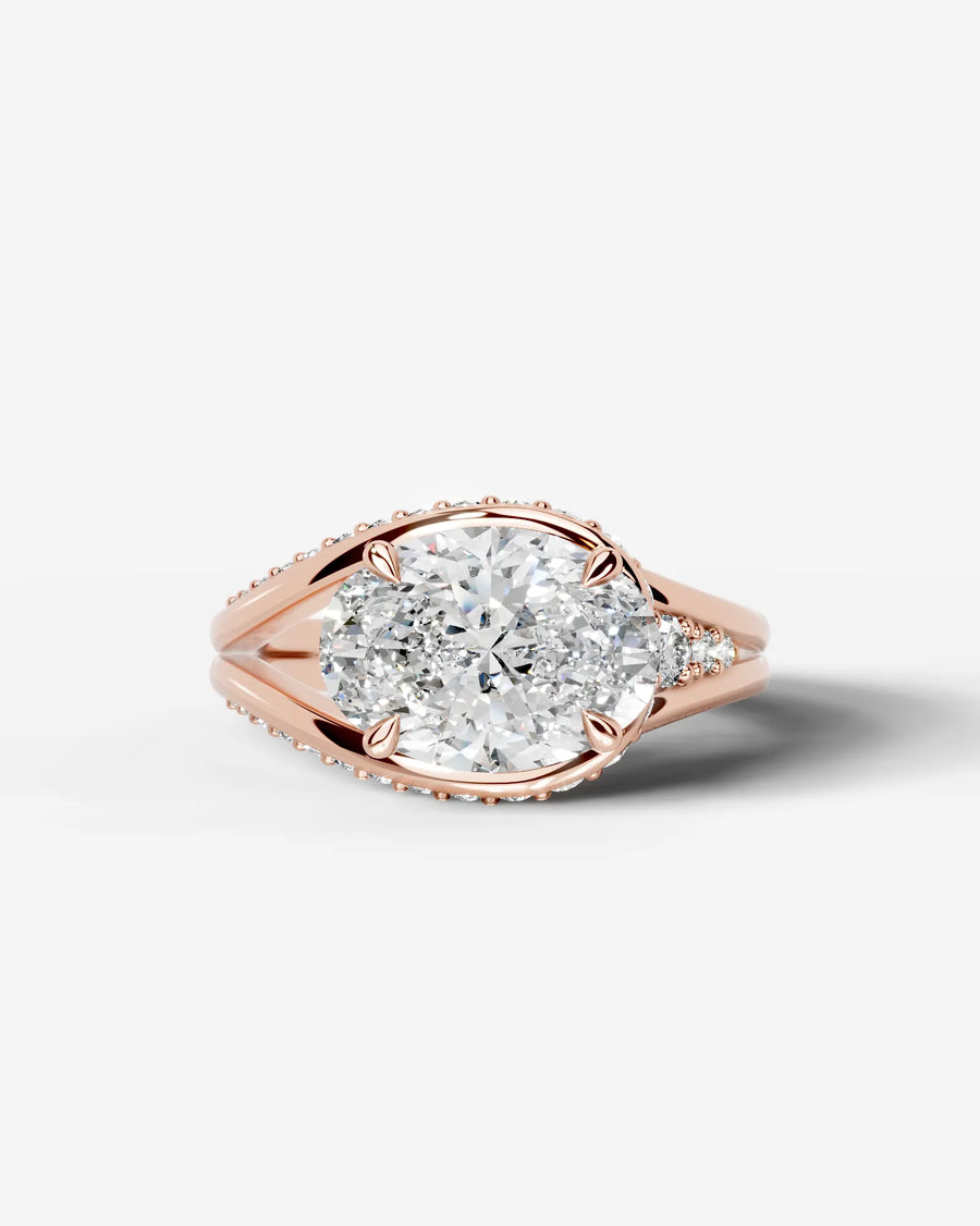 Sia Split 14k Rose Gold 001
