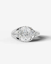 Sia Split 18k White Gold 001