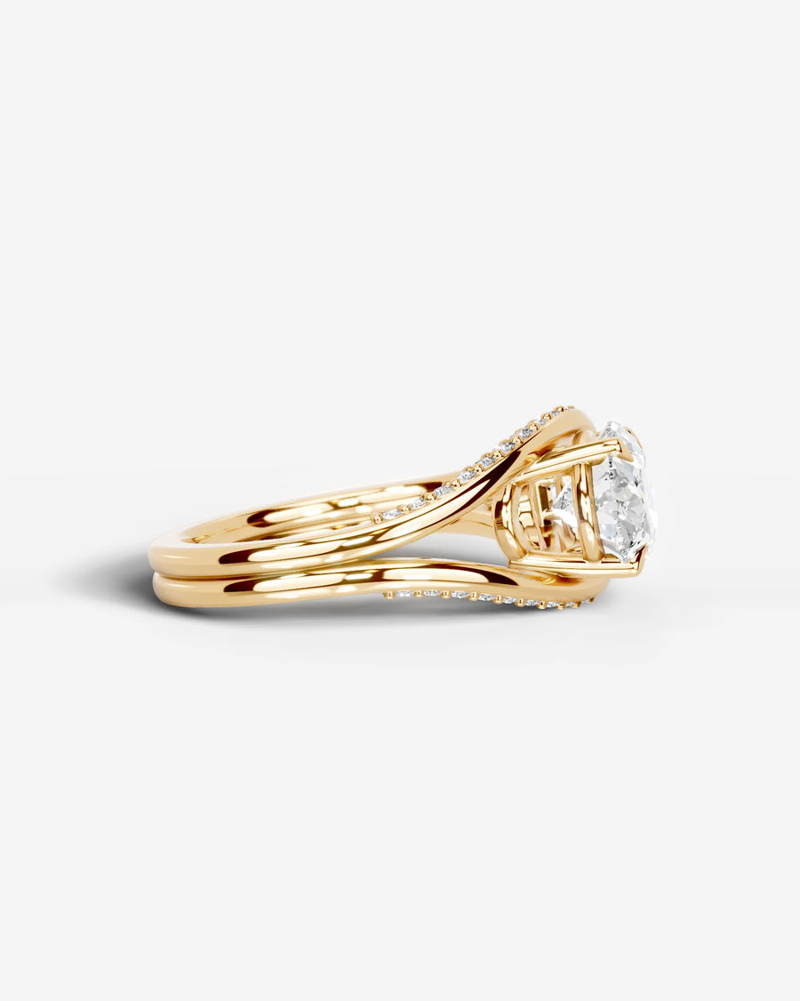 Sia Split 14k Yellow Gold 003