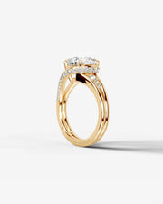 Sia Split (Round) 18k Yellow Gold 004