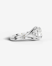 Sia Split (Round) 18k White Gold 003