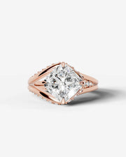 Sia Split (Cushion) 14k Rose Gold 001