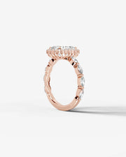 Helena (Elongated Cushion) 14k Rose Gold 002