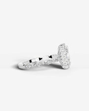 Helena (Elongated Cushion) 18k White Gold 005