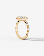 Helena (Elongated Radiant) 18k Yellow Gold 002