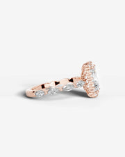 Helena (Elongated Radiant) 14k Rose Gold 005