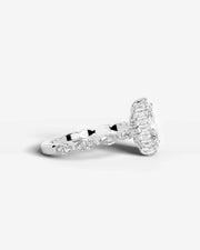 Helena (Elongated Radiant) 18k White Gold 005