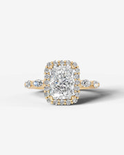 Helena (Elongated Radiant) 18k Yellow Gold 001