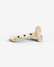 Helena (Elongated Radiant) 14k Yellow Gold 005
