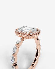 Helena (Emerald) 14k Rose Gold 003