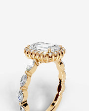 Helena (Emerald) 14k Yellow Gold 003