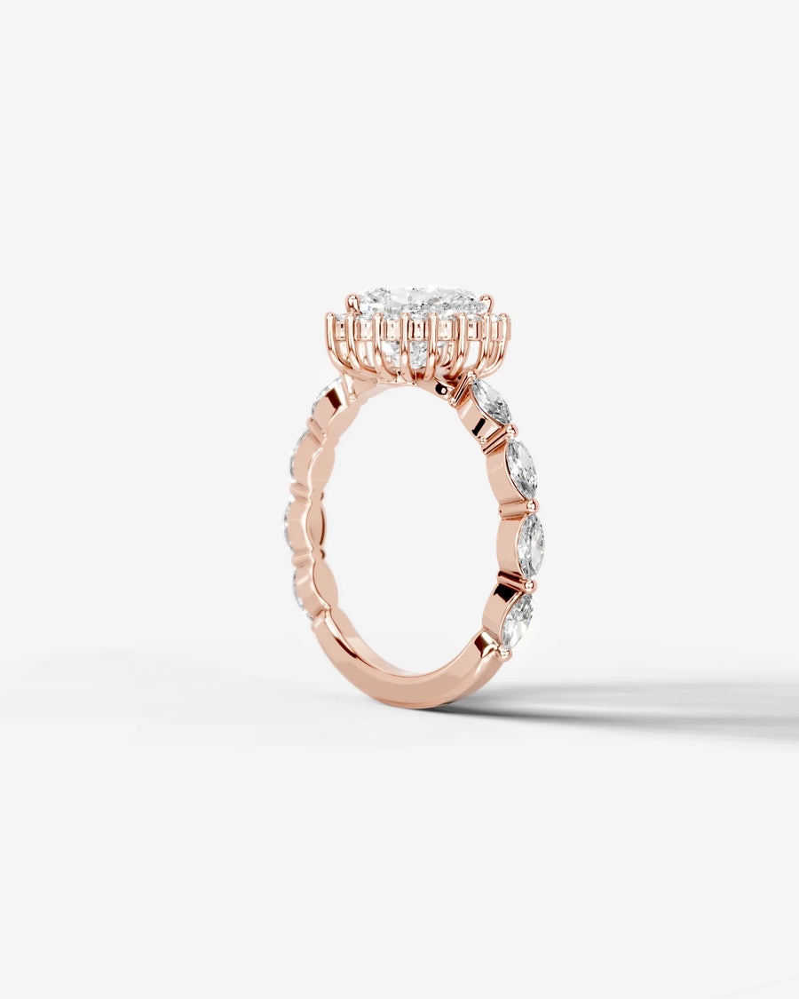 Helena (Heart) 14k Rose Gold 002