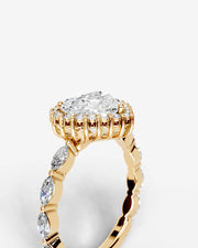 Helena (Heart) 18k Yellow Gold 003
