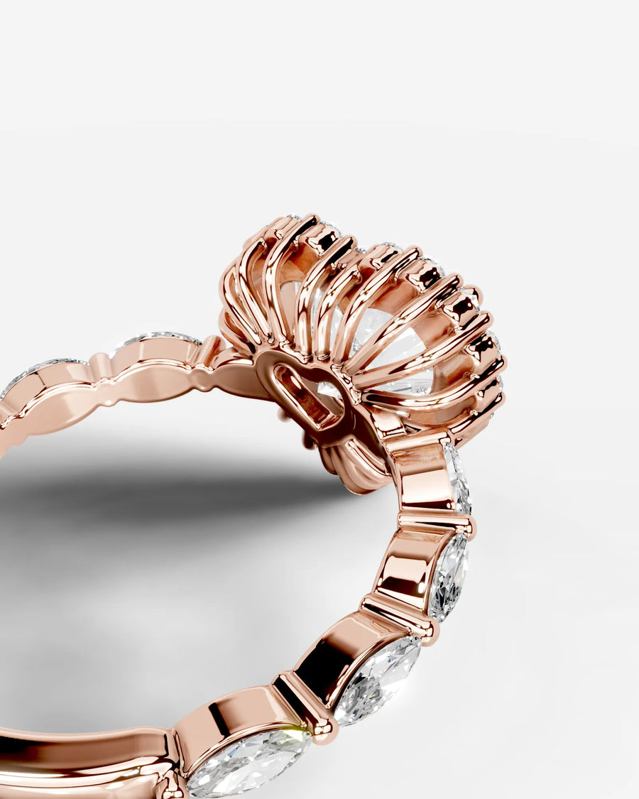 Helena (Heart) 14k Rose Gold 004