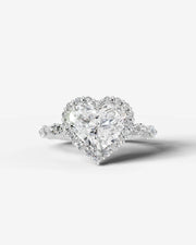Helena (Heart) 14k White Gold 001