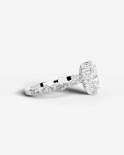 Helena (Heart) 14k White Gold 005