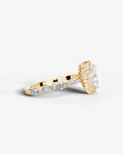 Helena (Heart) 14k Yellow Gold 005