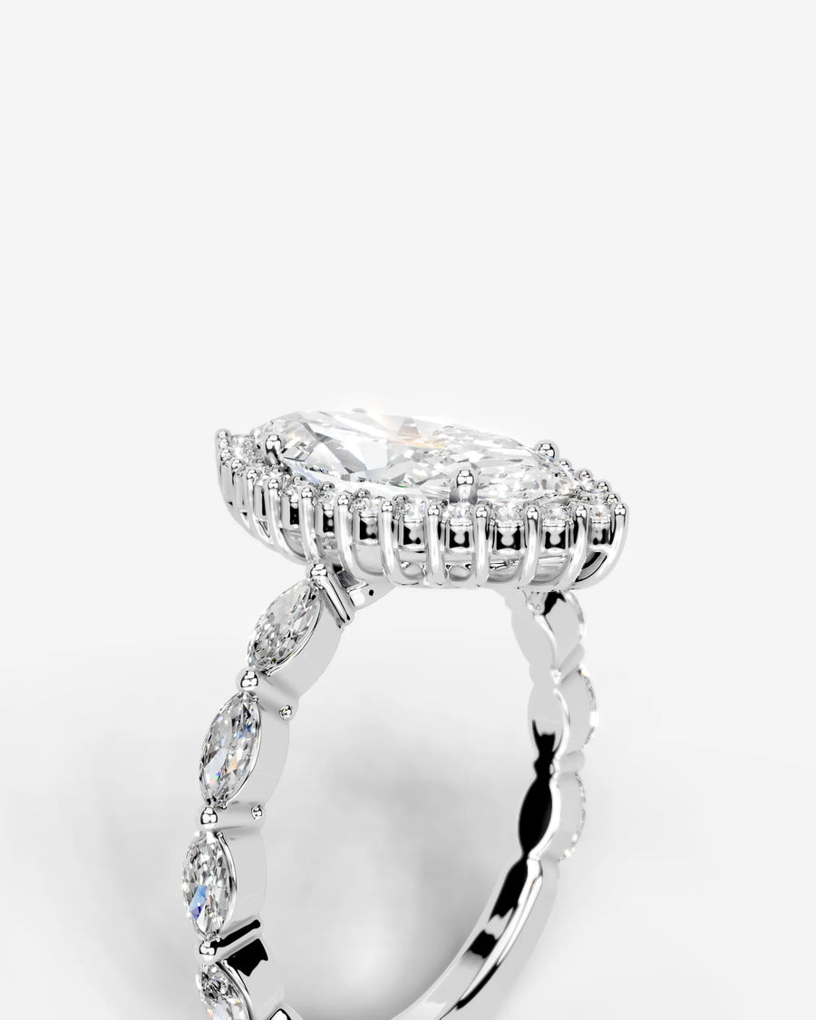 Helena (Marquise) Platinum 003