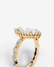 Helena (Marquise) 18k Yellow Gold 003