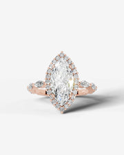 Helena (Marquise) 14k Rose Gold 001
