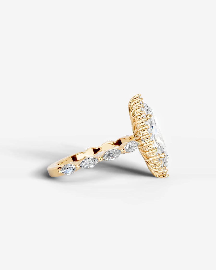Helena (Marquise) 18k Yellow Gold 005