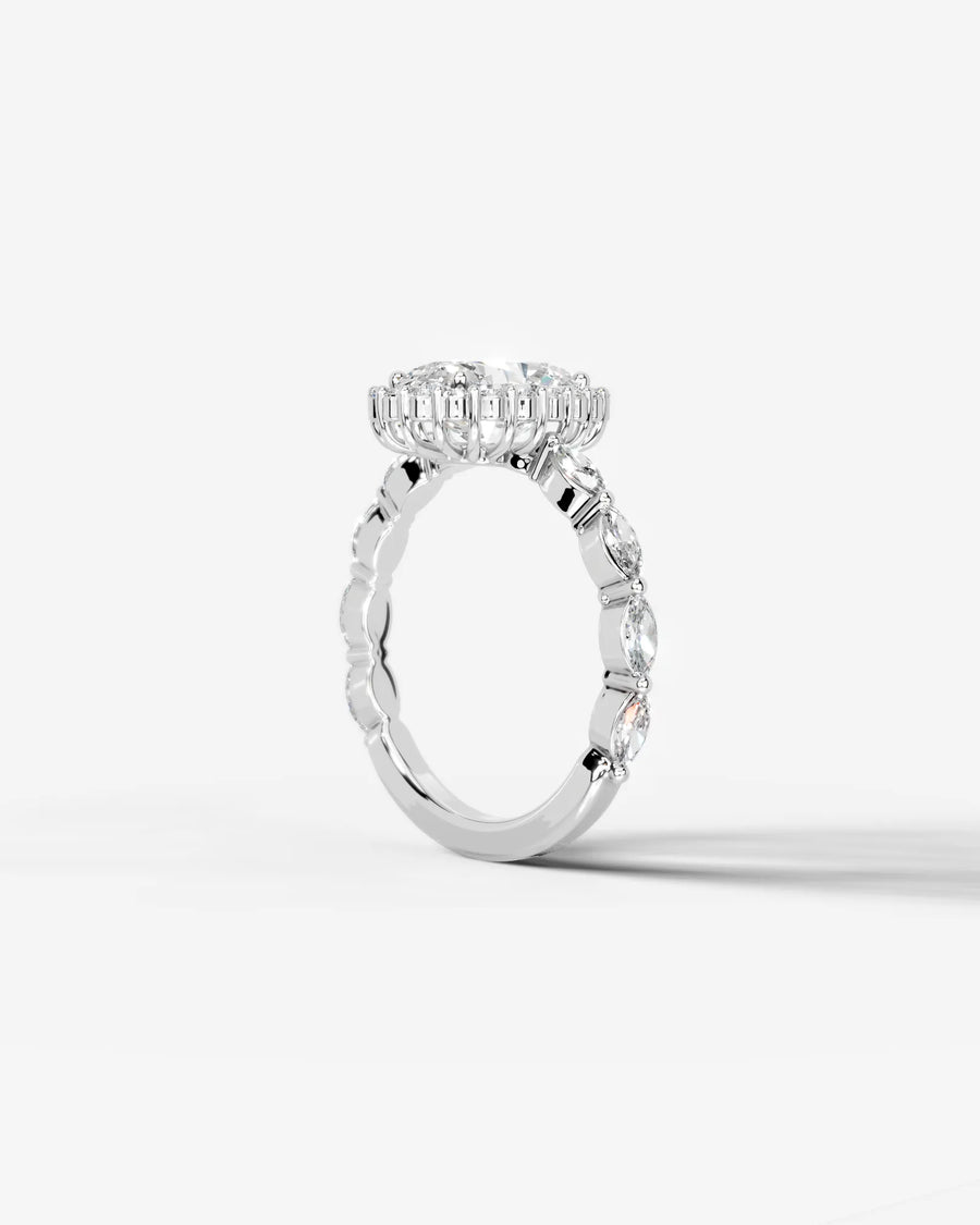Helena 18k White Gold 002