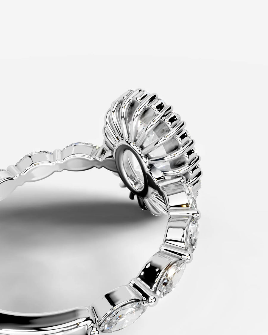 Helena 14k White Gold 004