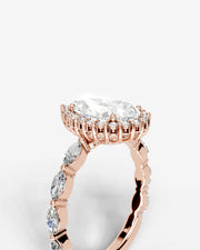 Helena (Pear) 14k Rose Gold 003