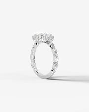 Helena (Pear) 14k White Gold 002