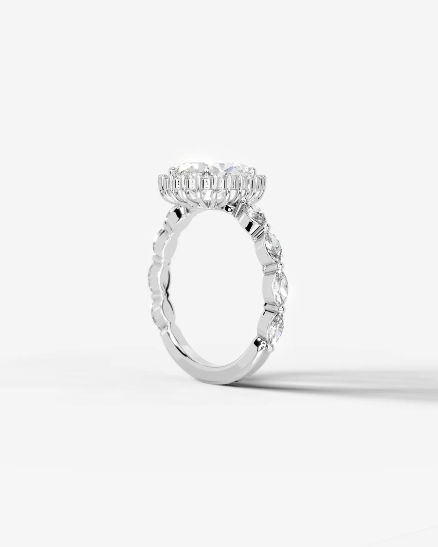 Helena (Pear) Platinum 002