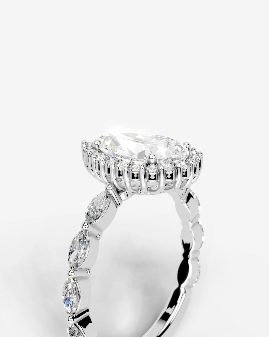 Helena (Pear) Platinum 003