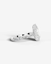 Helena (Pear) 14k White Gold 005