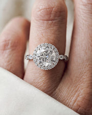 Helena (Round) 18k White Gold 006
