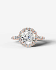 Helena (Round) 14k Rose Gold 001