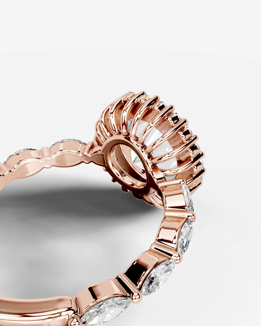 Helena (Round) 14k Rose Gold 004