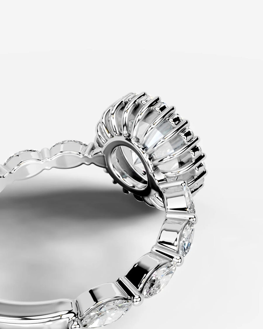 Helena (Round) Platinum 004