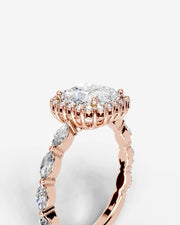 Helena (Cushion) 14k Rose Gold 003
