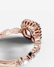 Helena (Cushion) 14k Rose Gold 004