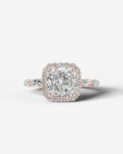 Helena (Radiant) 14k Rose Gold 001