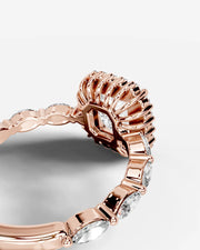 Helena (Radiant) 14k Rose Gold 004