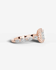 Helena (Radiant) 14k Rose Gold 005