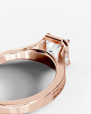Tessa (Asscher) 14k Rose Gold 002