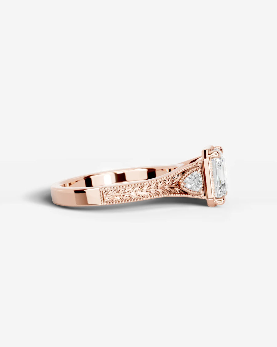 Tessa (Asscher) 14k Rose Gold 003