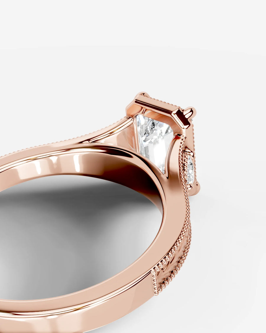 Tessa (Emerald) 14k Rose Gold 002