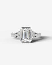 Tessa (Emerald) 14k White Gold 001