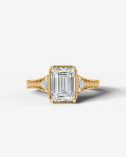 Tessa (Emerald) 14k Yellow Gold 001