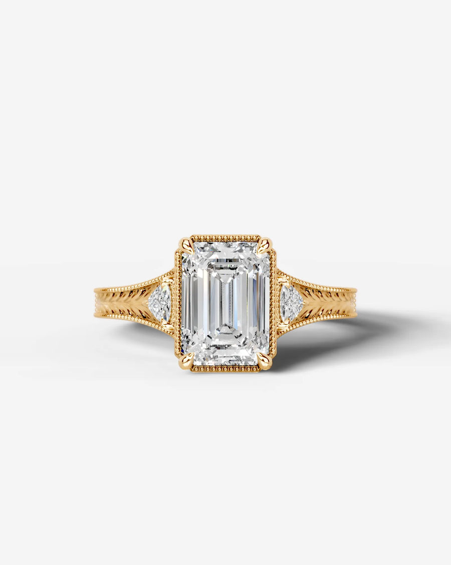 Tessa (Emerald) 18k Yellow Gold 001