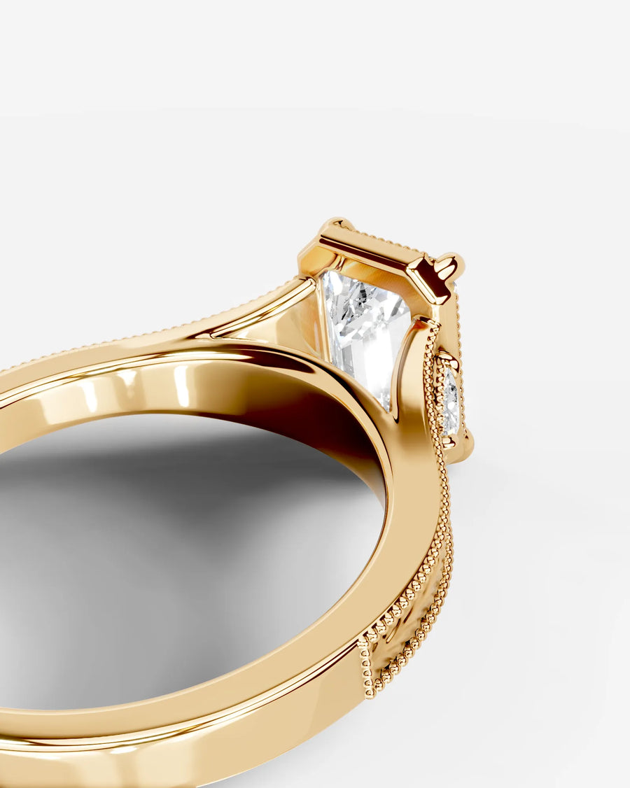 Tessa (Emerald) 14k Yellow Gold 002